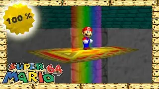 Regenbogen Raserei 100% - Super Mario 64 Komplettlösung - Nintendo Switch - 4K60