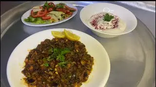 سلطة الباذنجان بطريقتان مختلفه بالفول السوداني و الزبادي🥗