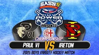 Paul VI Panthers Vs Bishop Ierton Cardinals | WCAC Championship Hockey Game Highlights