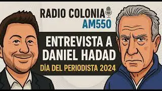 Daniel Hadad, mano a mano con Camilo Cagnacci | Entrevista por el D&iacute;a del Periodista (07/06/2024)