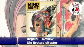 Mind MGMT von Corax Games - Regeln + Review - Brettspiel - Die Brettspieltester