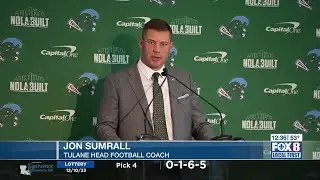 'We're going to win;' Jon Sumrall confident in introduction as Tulane head coach