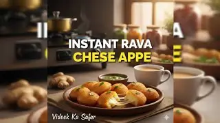 Vlog 44 | Cheese Appe Recipe | Appam Recipe | Instant Rava Appe Recipe | Healthy Breakfast Recipe#yt