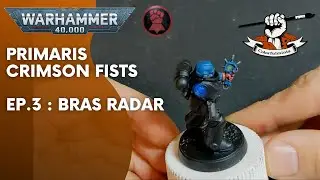 Comment peindre un Space Marine NMM : Radar (S&eacute;rie Crimson Fist, Ep. 3/7)
