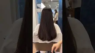new smoothening hair girl 2025||#curtainbangs#haircutinspo#haircut#hairtyles