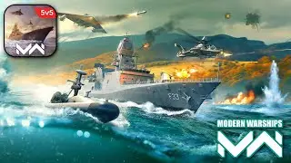 Modern Warships: Naval Battles Gameplay Walkthrough Tutorial (Android, iOS)