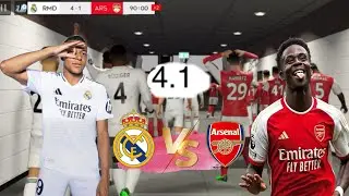 ✅Game DLS 2025 Real Madrid Vs Arsenal 4:1🤣⚽️