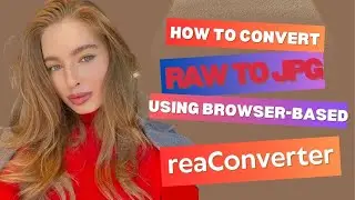 How to Convert RAW to JPG Using Browser-Based Online Converter?