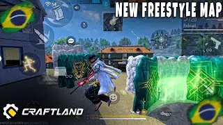 OB51 NEW BUNDLES AND GUNSKINS MAP CODE😱| Freestyle bundles map After update Ob51🔥| Craftland Map