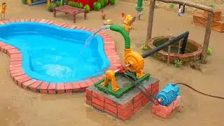 🏊 Mini Swimming Pool Setup at Home | Easy DIY Pool IdeaMini Swimming Pool for Kids | Backyard 😊