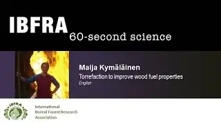 60-second science with Maija Kym&auml;l&auml;inen: Torrefaction to improve wood fuel properties (Eng)