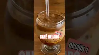 Descubr&iacute; c&oacute;mo hacer un caf&eacute; helado refrescante y f&aacute;cil #recetasfaciles opci&oacute;n 1 #caf&eacute; #icedcoffee