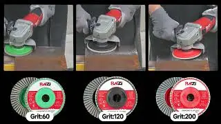 Raizi Diamond Flap Disc Wheel for Stainless Steel, Sheet Metal, and Sintered Stone Tile Porcelain.