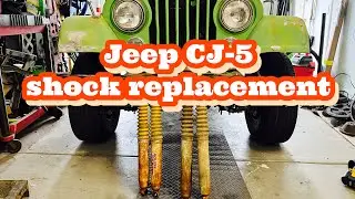 1981 Jeep CJ-5 shock replacement