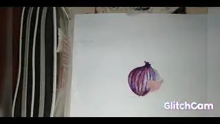 How To Draw (Object) Nature Drawing :- Onion