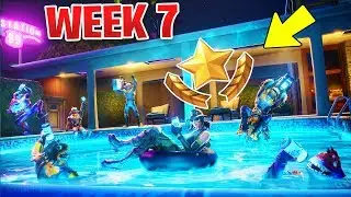 ⭐FORTNITE SEASON 10 WEEK 7 SECRET BATTLE STAR LOCATION !