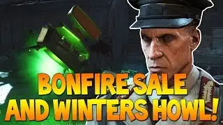 How to Get a Bonfire Sale + Winters Howl/Fury Classified Gameplay! (BO4 Zombies)