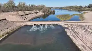 GCID - Gravel Bar Removal Project on Sacramento River in Glenn County