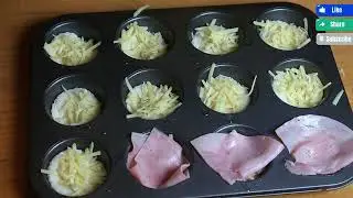 HOW TO MAKE BAKED HAM AND EGG BREAKFAST