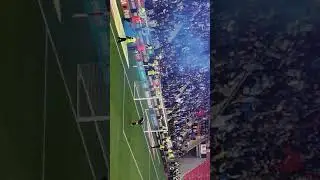 Coventry fans on conceding the 3rd of a 4-nil defeat away at The New York Stadium October 2019