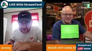 JEREMY BELL vs Hot Dang Show BITES Challenge - WITH ROGER TRIER - CHASING THE SUN CHILLI FESTIVAL