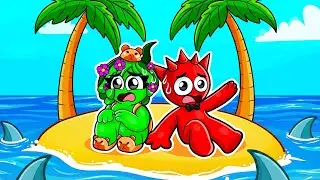 ATRAPADA con MI FAN LOCO en una ISLA DESIERTA en Roblox!