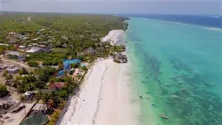 ZANZIBAR - Jafferji Beach resort (Drone view)