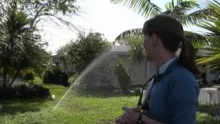 Calculating irrigation zone run-times based on the system's  application rate