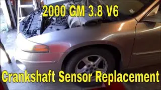 Замена датчика коленвала Pontiac Bonneville 2000 3.8 V6
