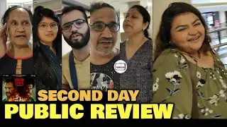 Vikram Vedha SECOND DAY Public Review | Hrithik Roshan, Saif Ali Khan | Pushkar & Gayathri | Hindi