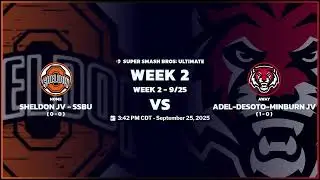 ADM Esports - Fall 2025 - ADM vs Sheldon -SSBU - Junior Varsity