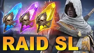 🔥Raid: SL ДЯДЯ О | ОТКРЫТИЯ ОСКОЛКОВ Х15 БАЙЕК / 🔴 РТА С КОМАНДОЙ ЗАМОРОЗКИ ❄️ / РОЗЫГРЫШ АКК