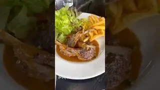 Lamb steak perfection #BeMyBite #LambSteak #MeatLovers #HonestBites #GrilledGoodness #fyp