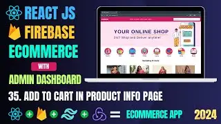 Build Ecommerce App with React And Firebase | Product Info Page | React Projects For Beginners #35