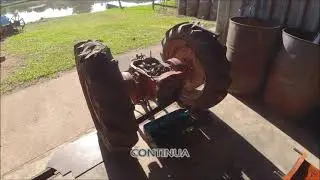 AGRALE  4100 ERA SÓ O RETENTOR  TIVEMOS QUE ABRIR O MOTOR PARTE#7