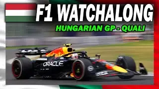 🔴 F1 Watchalong - HUNGARIAN GP - QUALI - with Commentary & Live Timings