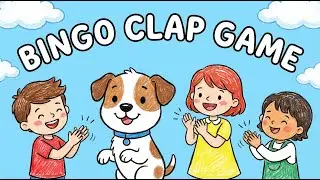 Bingo Ka Clap Game | B I N G O Dog Song | Fun Nursery Rhyme | SKM Kids TV