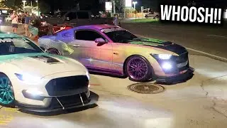 Noisy Mustangs TAKEOVER the City! *BOOSTED!*