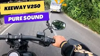PURE SOUND of Benelli KEEWAY V250 V-Twin 250CC GOODNESS