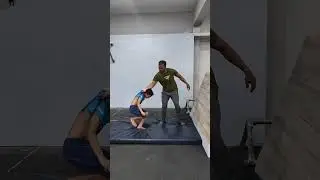 Our little ninjas in action #chennaiparkour