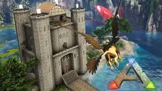ARK: Crystal Isles - Griffin Tower (Speed Build)