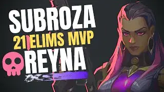 TSM SUBROZA REYNA GAMEPLAY ON SPLIT | 21 ELIMS MVP - VALORANT