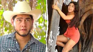 Patrón SALVA a hermosa RANCHERA en problemas.- FABULOSOS videos  de la semana.
