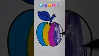 purple blue Satisfying creativedrawing#draw#colors#brush#video#art#creative#youtube#shorts#viral