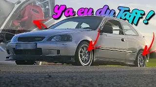 Byebye JR, Welcome Rays. Tout est neuf ! conversion disque et encore plus ! (Honda Civic EK3)