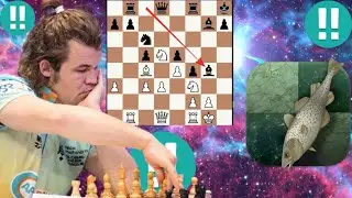 Meritorious chess game | Magnus Carlsen vs Stockfish 10