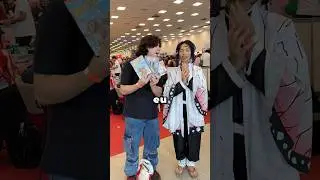 Trocando qualquer coisa por um mang&aacute; misterioso na GGCON :) #anime
