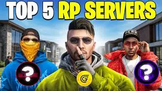 Top 5 BEST GTA 5 RP Servers for 2026