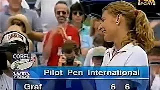 Steffi Graf vs Jana Novotna 1998 Pilot Pen Final Highlights