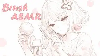 Brushing & Tapping ASMR (5 MINUTES FADE TO BLACK) [30 minutes No talking]